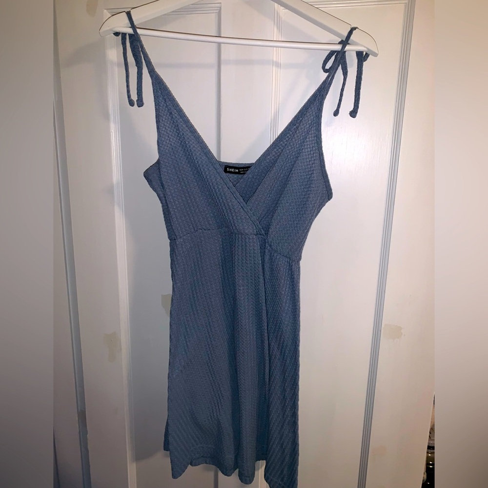 Blue dress